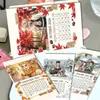 48 Tarjetas Mini tipo Polaroid del Calendario Demon Slayer 2026 con Nezuko, Tanjiro, Shinobu Kocho y otras tarjetas de mercancía hechas por uno mismo