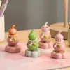 Coisas boas acontecem: Giratório de cabaça de cerâmica colorida, um ornamento de mesa para alívio do estresse simbolizando fortuna, prosperidade e boa sorte