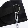 Cinturón de dominadas con barra de cadena de hierro, equipo de entrenamiento de fuerza para músculos de la espalda engrosados, equipo de fitness