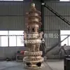 Venta al por mayor del fabricante Adornos de Quemador de Incienso de Cobre para Lugares Escénicos Quemador de Incienso Grande de Cobre Fundido de Tres Patas con Tapa Quemador de Incienso para Quemar Papel en Templos