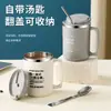 Directo de fábrica cocina Aibao taza creativa personalizada con tapa cuchara taza de agua para el hogar pareja taza de café para oficina