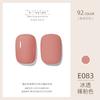 ZHIYAYA Pegamento para Esmalte de Uñas Pegamento Barbie pegamento de fototerapia Pegamento para Esmalte de Uñas de larga duración 92 colores traje salón de uñas