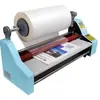 Máquina laminadora, laminadora de película pre-recubierta, máquina laminadora con control electrónico de temperatura, laminadora en caliente y en frío V490A
