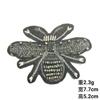 Aranha Libélula Borboleta Padrão Strass Lantejoulas Patch de Miçangas Feito à Mão Acessórios para Roupas Joias Tecido Bordado Patch