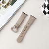 Adecuado para Apple Watch 5678910 Generación Correa de Cuero Adelgazante de Vuelta Única iWatch S10 Pulsera de Cintura Pequeña