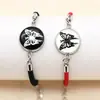 Pulseira Trançada Pf de Aço Inoxidável Pedra do Tempo Amantes do Sol e da Lua Ecológica Transfronteiriça Pulseira de Casal Dia dos Namorados