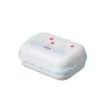 Caja de Jabón de Dibujos Animados Linda Estilo Nuevo 2025 Hogar Viaje Portátil Baño Ducha con Tapa Caja de Jabón con Drenaje