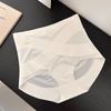 "Sentido de Exceso de Fibra" 7a Ropa Interior Antibacteriana Sin Marcas para Abdomen de Mujer Verano Fina de Cintura Alta Transpirable con Entrepierna Larga
