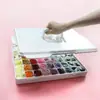 Recomendado por Professor de Artes Tinta Gel Substituta Novo Conjunto de 24 Cores, 35 Cores, 54 Cores, Conjunto de Tinta Guache Gel Marley