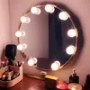 Luz de Preenchimento LED para Maquiagem com Três Cores e Dimerização, Alimentada por USB, para Espelho e Farol, Venda Quente Transfronteiriça, Cordão de Luz Sem Furar e Colar