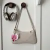 Bolso de Hombro Tejido de Paja para Mujer 2026 Imprescindible de Verano Bolso Casual de Alta Calidad Bolso de Hombro para Vacaciones Bolso para Debajo del Brazo Bolso de Mujer