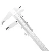 Calibrador Vernier de alta precisión, acero inoxidable, grado industrial, aceite, estándar, diámetro interior, profundidad, pequeño, doméstico, 150, 200 y 300 mm