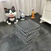 Alfombra de Piso de Color Puro con Empalme de Lujo Ligero para Sala de Estar, Alfombra para Gatear de Bebé, Alfombra de Piso Antideslizante Fácil de Cuidar para Dormitorio junto a la Cama
