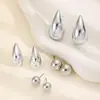 Pendientes de Gota de Guisantes Franceses para Mujer Ins Nicho Sentido Avanzado Pendientes de Viento Frío Pendientes Explosión conjunto Venta al por Mayor