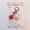 Llavero de Sanrio Lindo de Dibujos Animados Colgante para Mochila Estilo Ins Femenino Regalo para Pareja Mejor Amigo Adorno de Resina