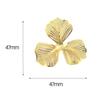 Ramo de Novia Estilo Chino Nuevo, Piezas de Flores Estilo Antiguo, Materiales para Accesorios DIY, Materiales de Piezas de Flores Estilo Antiguo de Metal