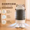 Lixeira de Astronauta com Orelhas de Gato, Uso Doméstico, com Tampa, Design Estiloso, Adequada para Sala de Estar e Quarto, Grande Capacidade, Fofa, Lixeira Operada por Pedal