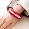 Atractivo Pulsera de Madera y Resina Incrustada Oval Geométrica, Pulsera Versátil de Tronco de Nicho, Pulsera de Madera de Alta Gama