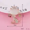Acessórios Criativos de Coroa com Pedras e Raposa para Capas de Celular Acessórios de Joias DIY Acessórios de Material de Diamante Feitos à Mão Venda por Atacado