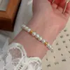 Pulseira de Pérolas Shijia Pulseira Empilhada de Camada Dupla Redonda Ninho de Luxo Leve Exquisita Pulseira de Pérolas Francesas Novo Estilo 2025