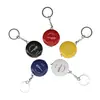 Cinta métrica de calidad alemana Mini portátil 3m Cinta métrica para ropa Cinta suave Cinta retráctil Llavero Cinta métrica pequeña Impresa con logotipo
