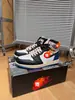 Air Aj1 Jordan 1 Modelo de Colaboración Unisex de Caña Alta Cómodas y Duraderas Retro Zapatillas de Baloncesto