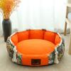 Cama Cálida de Invierno, Extraíble y Lavable para Perros Grandes, Medianos y Pequeños y Gatos, Semicerrada, Cama para Dormir para Mascotas para Todas las Estaciones