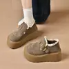 Sandálias Birkenstock femininas de camurça, nova coleção outono 2026, sola plataforma, que aumenta a altura, estilo retrô, sapatilhas de calçar fácil para mulheres baixinhas