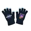 Gorro + Guantes 2025 Amazon Nuevo Drama Coreano Personaje de Dibujos Animados Estampado Gorro de Punto Gorro de Lana Gorro Cálido