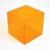 Caixa Transparente Colorida de Acrílico Vitrine Modelo Estojo Capa Protetora contra Poeira Caixa de Armazenamento de Brinquedos Feita à Mão Caixa de Sapatos Personalização