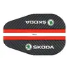 Protector de Lluvia para Espejo Retrovisor, Cubierta para Lluvia para Coche Universal con Patrón de Fibra de Carbono Engrosado, Accesorios para Coche