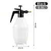 Pulverizador de Pressão Manual, 0,8L/1,5L /2L/2,5L/3L Pulverizador de Jardim Espessado de PP+PE com Bico de Latão Ajustável, Borrifador Manual à Prova de Vazamentos para Plantas Internas e Externas, Jardinagem, Limpeza