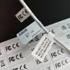 Etiquetas Autoadhesivas para Rollos Farmacéuticos Digitales Anti-Falsificación Hechas a Medida Plateado Cepillado Mate