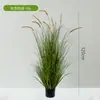Plantas Verdes Simuladas, Hierba de Juncos de Alta Gama, Cola de Perro, Adornos para Sala de Estar del Hogar, Árboles Falsos, Decoración de Interiores, Plantas Suaves