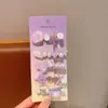 Lindo y Fresco Set de Pinzas para el Cabello para Niñas Estilo Océano Concha Estrella Perla Pasador Niñas Accesorios para el Cabello de Princesa Venta al por Mayor