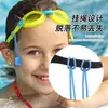 Cordón de Silicona en Espiral Tapones para los Oídos para Nadar, Impermeable para Deportes, Antiperdida, Universal para Adultos y Niños, Se Puede Colgar o Atar
