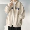 Chaqueta de Marca Moderna Estilo Americano para Hombre, Nueva Sudadera con Capucha y Cremallera Deportiva para Primavera y Otoño 2026, Chaqueta de Forro Polar para Hombre