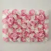 Parede de Flores de Planta Simulada Casamento Decoração de Fundo de Casamento Parede de Flores Artificiais Fileira de Flores de Peônia Decoração de Layout de Shopping Center