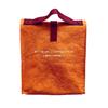Bolsa de Almoço de Couro para Documentos de Papel Transfronteiriça, Bolsa Térmica de Papel Kraft Tendência Nacional, Bolsa de Almoço de Papel Dupont, Fábrica Personalizada