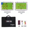 Soporte Grande de Pie de Aleación de Aluminio Tablero Táctico de Fútbol Tablero de Entrenador de Baloncesto Bolígrafo Magnético Borrador Tablero de Mando