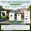 Sistema de Generación de Energía Doméstica Fuera de Red Transfronterizo Batería de Almacenamiento de Energía Fotovoltaica Batería de Almacenamiento de Energía Solar Generador Solar