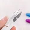 Tijeras de Coser, Origen y Suministro, Tijeras de Hilo de Seguridad Transparentes de Colores con Cubierta, Tijeras Multifuncionales para Punto de Cruz para el Hogar