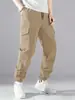 2026 Amazon Verano para Hombre Estilo Americano Versátil Moda Múltiples Bolsillos Calle Casual Pantalones Holgados Cargo Venta al por Mayor