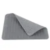 Tapete Drenante de Silicone de Novo Modelo Transfronteiriço para Pia, Tapete para Bancada de Cozinha, Antiderrapante, Anti-Escaldante, Tapete Isolante Térmico para Pratos, Tigelas, Frutas e Legumes