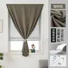 Uau, Sala de Estar, Quarto, Quarto de Aluguel, Tecido de Cortina Blackout com Velcro, Instalação Simples, Sem Furos, Cortina Blackout Pronta