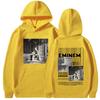 Sudadera con capucha gráfica de Eminem rapero de los 90 para hombre Hip Hop Rock Suéter retro