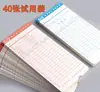 Portatarjetas de Asistencia Engrosado de Gran Capacidad con 24/50 Ranuras, Soporte para Reloj de Chequeo de Asistencia con Ranura para Tarjeta, Estante de Asistencia, Caja de Papel para Chequeo
