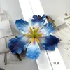 Flores Artificiais Pequenas de Íris Alice Flor de Cabelo DIY Adorno de Cabeça Materiais para Arranjo de Flores Acessórios Enfeites de Guirlanda para Casa