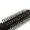 Pente rolo estilo cabeleireiro pente para cabelo liso resistente ao calor pente para ondular cabelo pente de madeira maciça pente cilíndrico para permanente