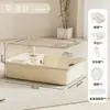 Jaula para Hámster Oso Dorado Lujo Villa Grande Acrílico Transparente Casa Segura Saliente Portátil Jaula para Hámster Venta al por Mayor